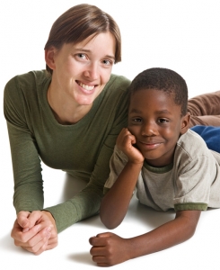 Child with Foster Parent